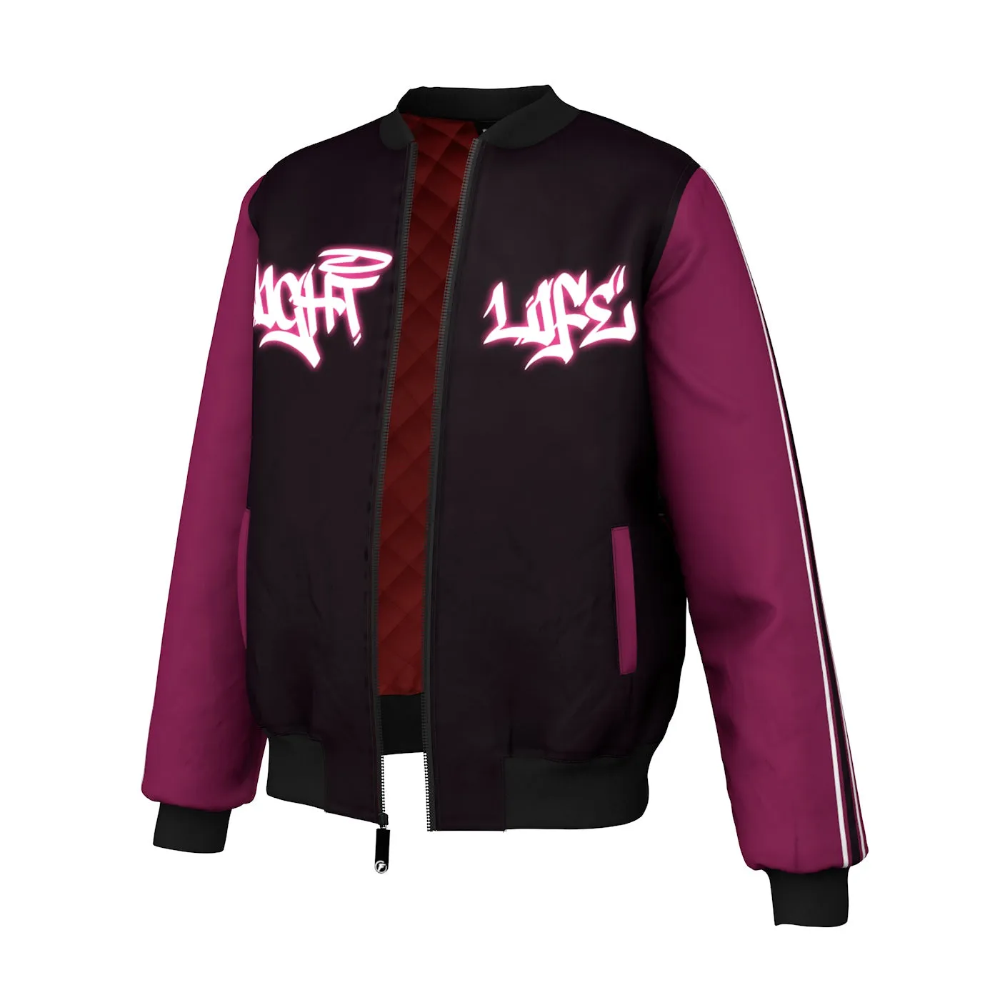 Neons In The Night Bomber Jacket