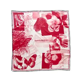 Notes  Silk Bandana, Red