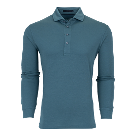 Omaha Long Sleeve Polo (Marsh)