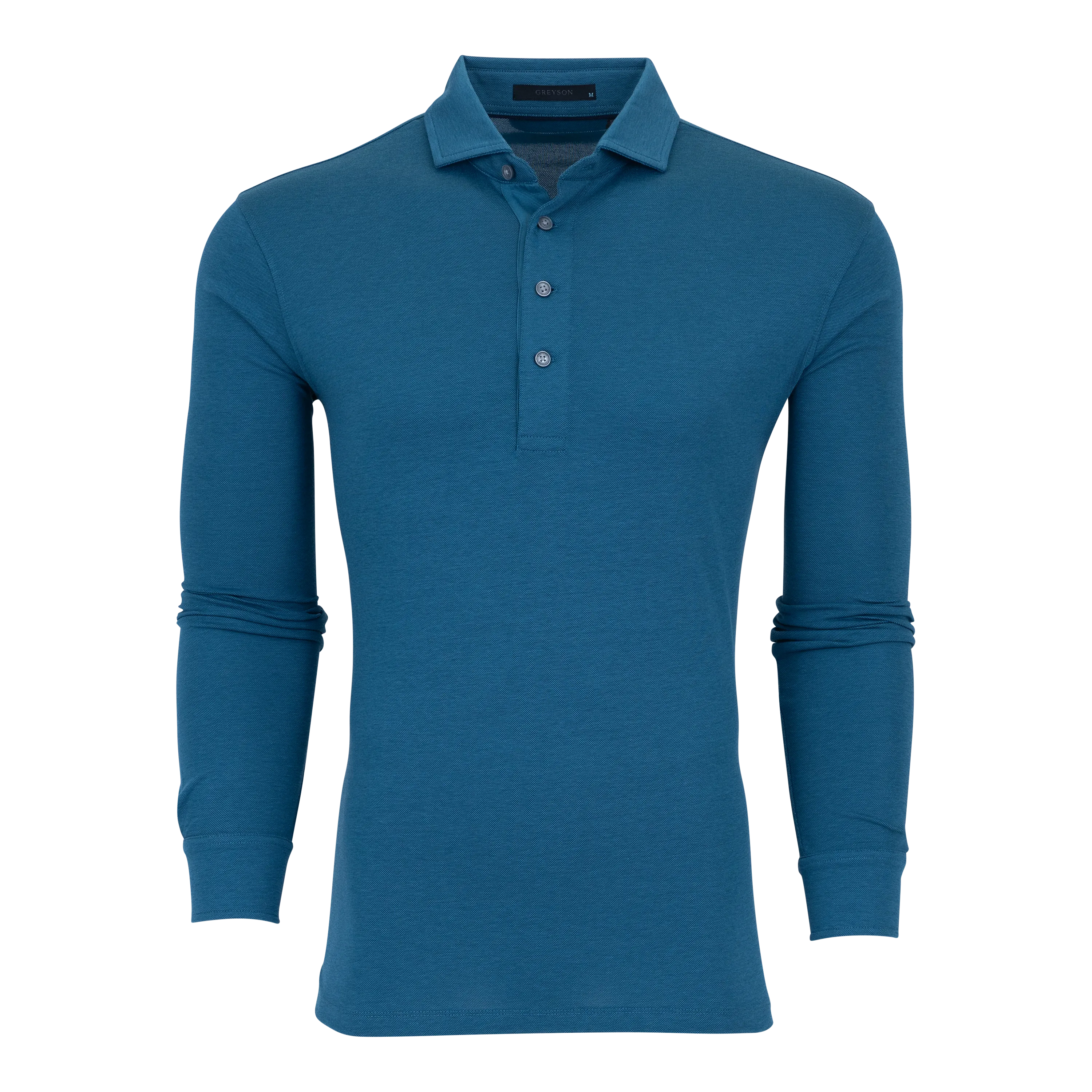 Omaha Long Sleeve Polo (Sea Turtle)