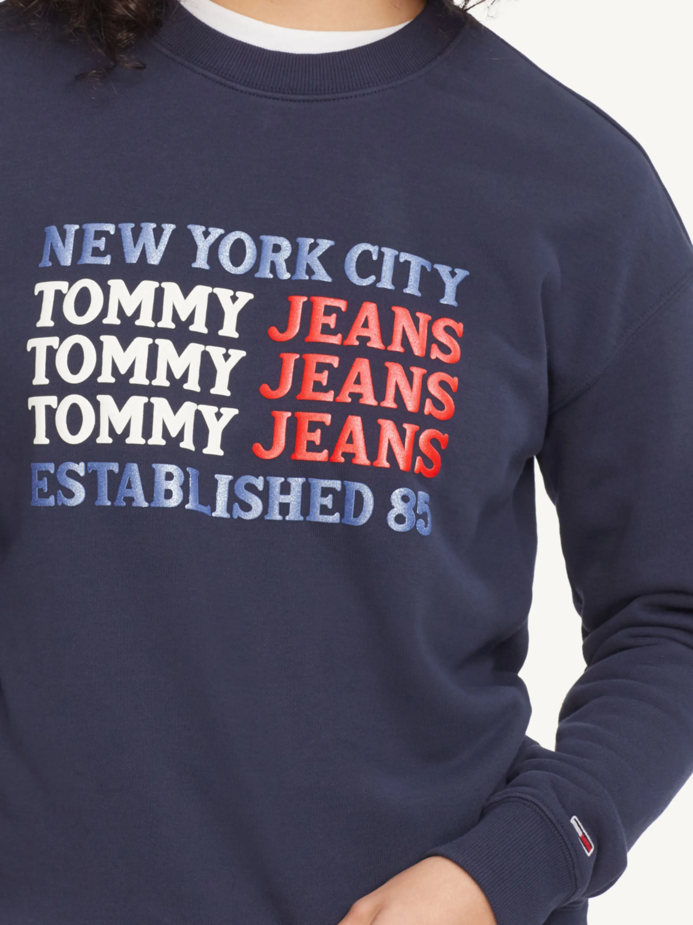 Oversized Flag Crew | Sweatshirts & Hoodies | Tommy Hilfiger