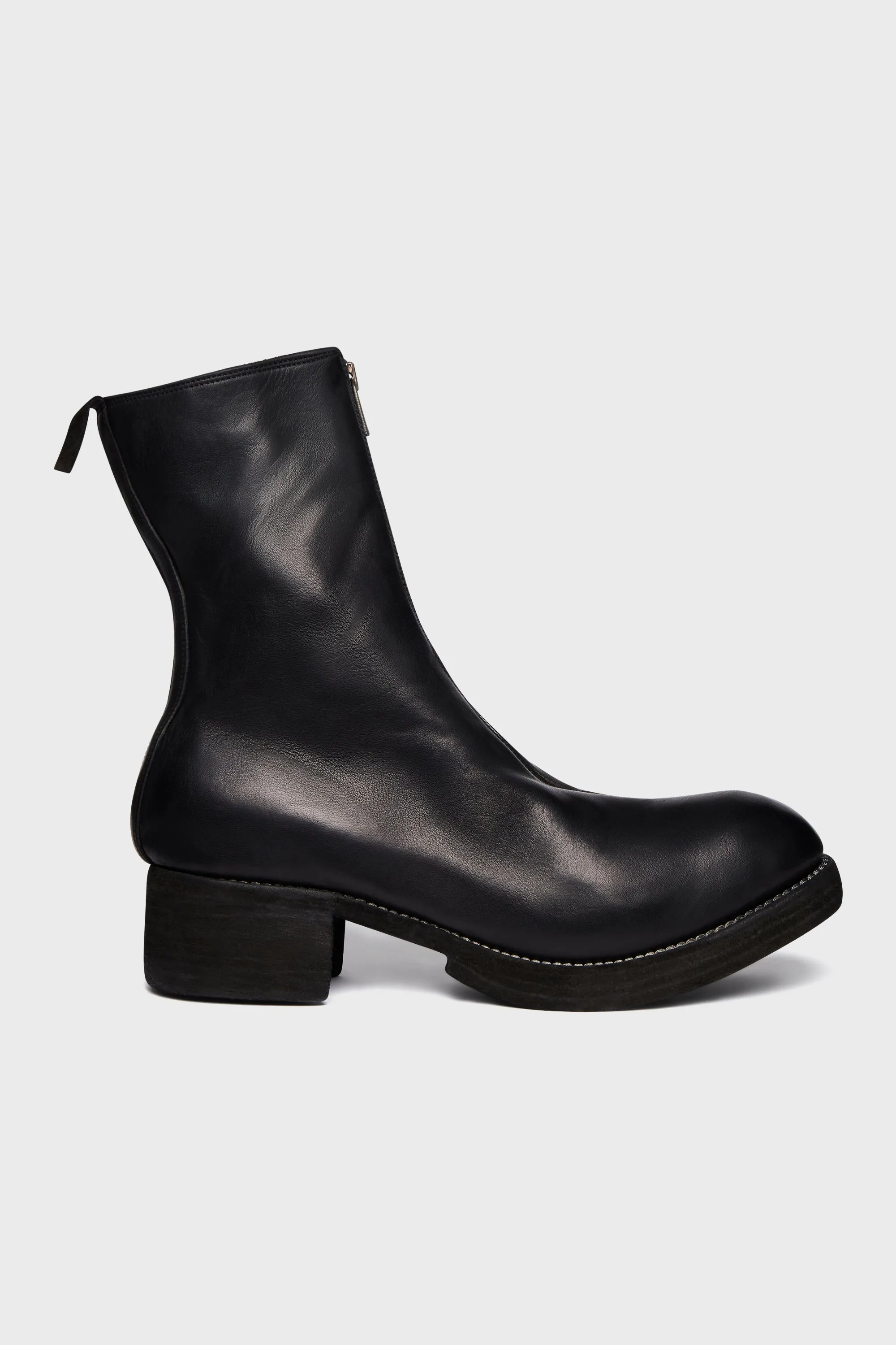 PL2WZ MID FRONT ZIP BOOTS