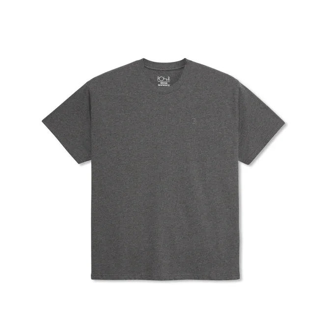 Polar Skate Co. - Team Tee - Dark Grey Melange