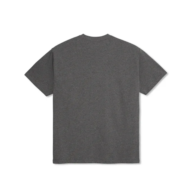 Polar Skate Co. - Team Tee - Dark Grey Melange