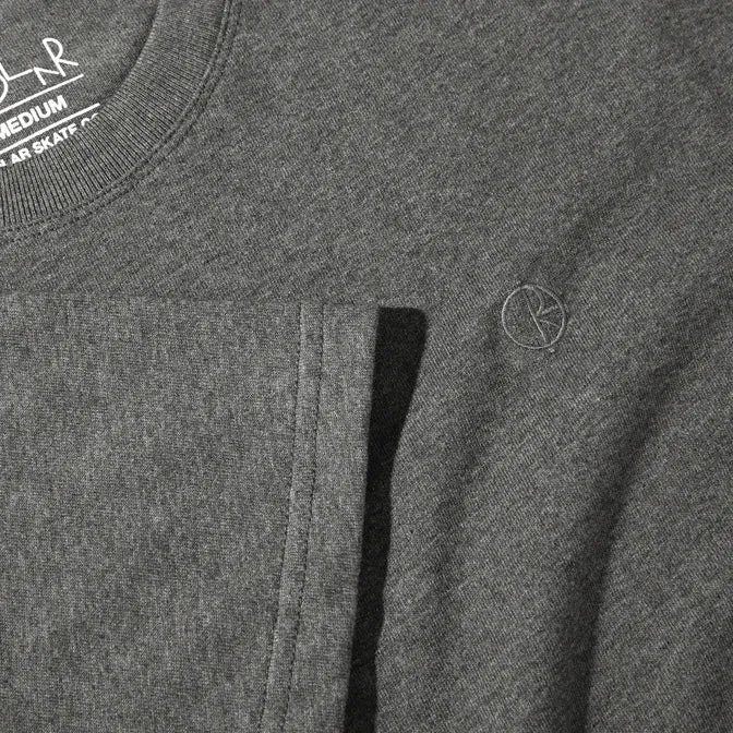 Polar Skate Co. - Team Tee - Dark Grey Melange