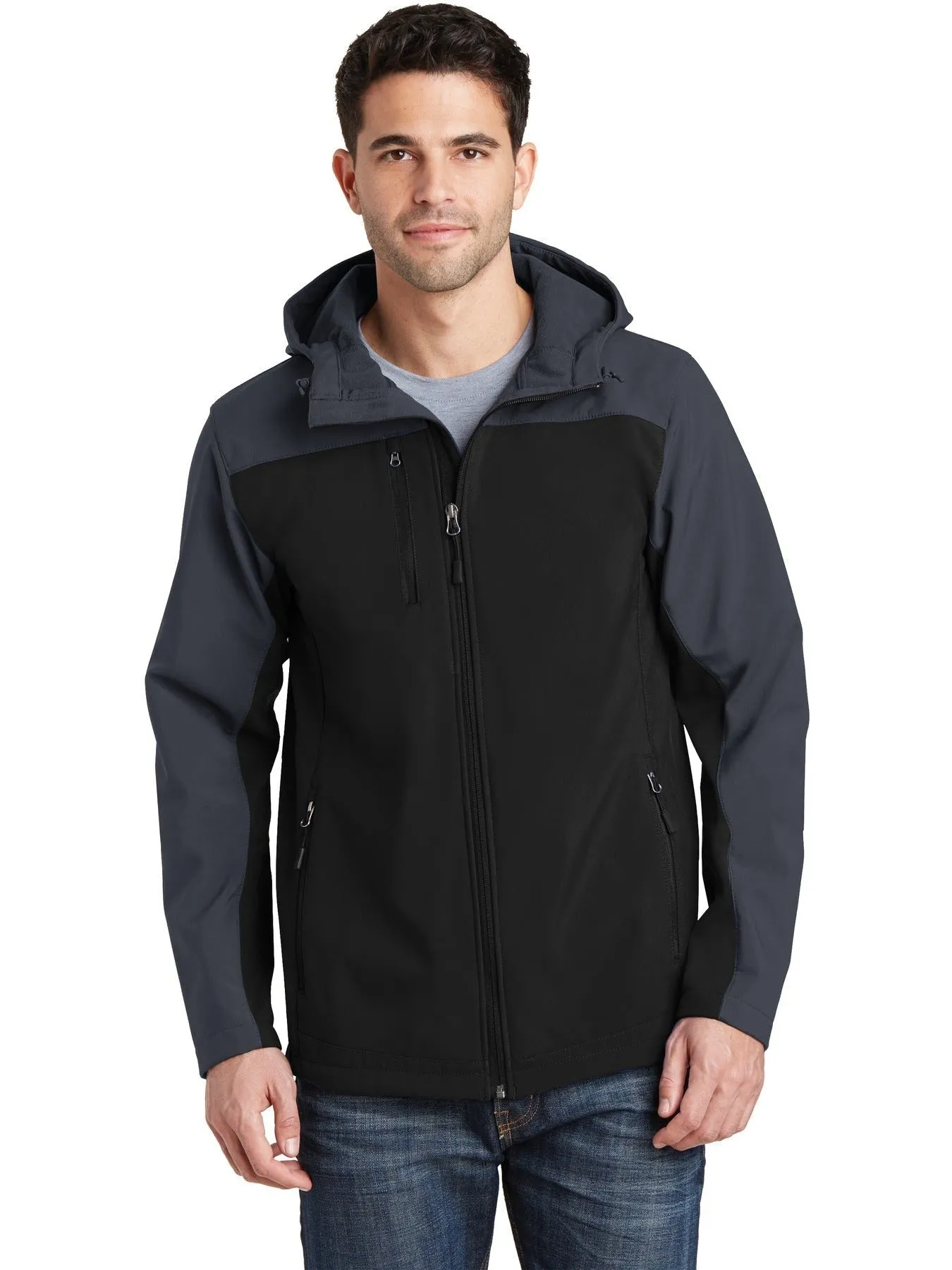 Port Authority Hooded Core Soft Shell Jacket