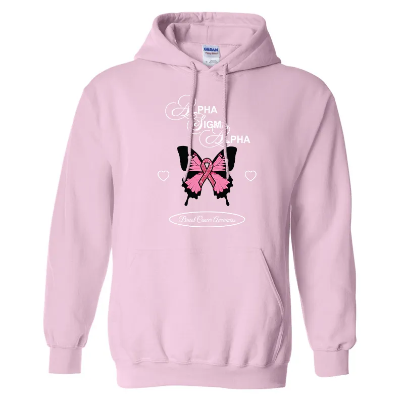 Printed Pink Butterfly Design - DTG