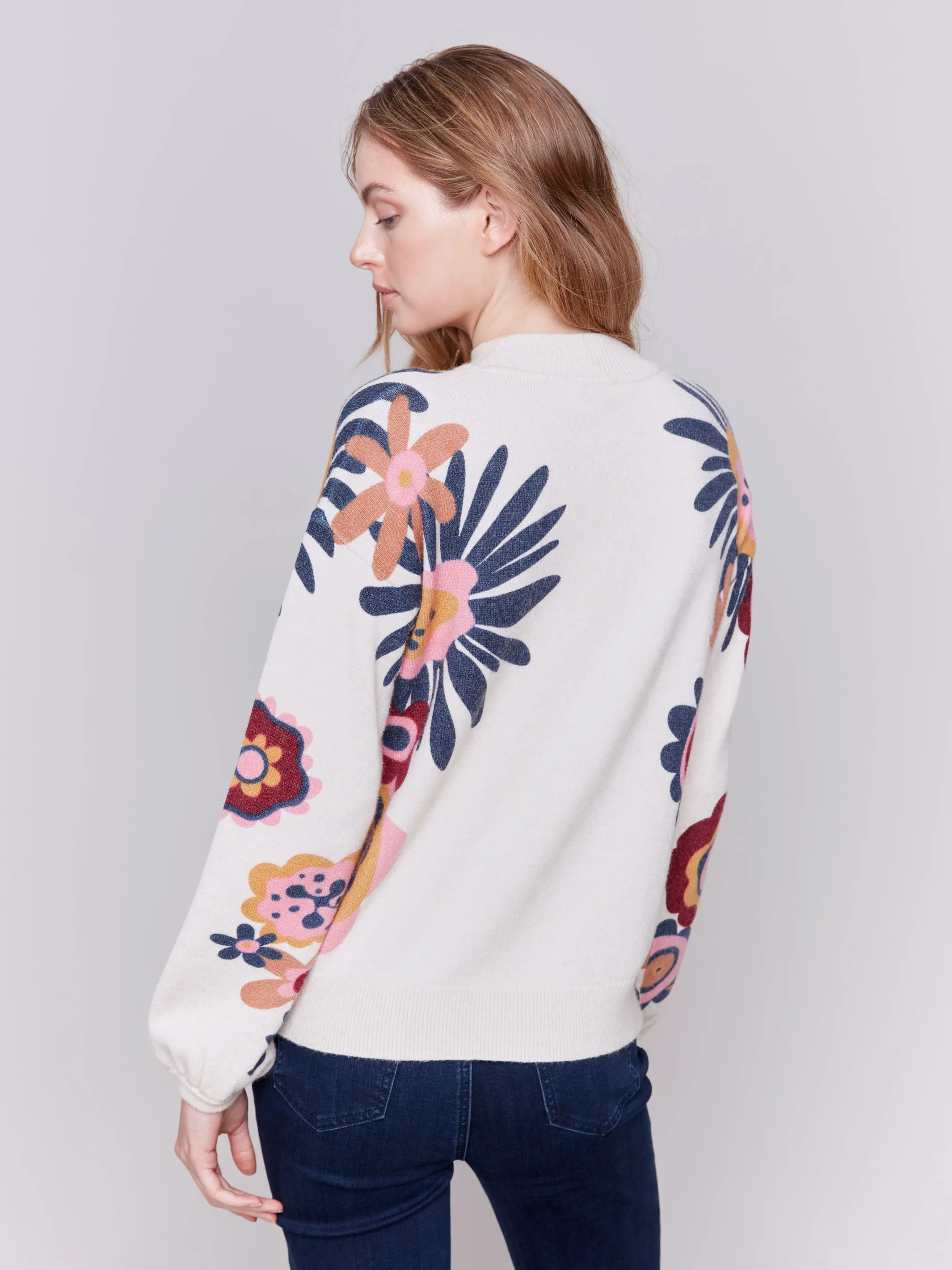 Printed Sweater