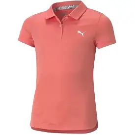 Puma Girl's Essential Polo Georgia Peach 57813613