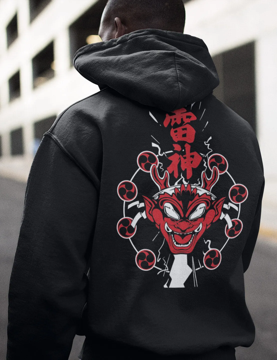 Raijin Thunder God  Hoodie