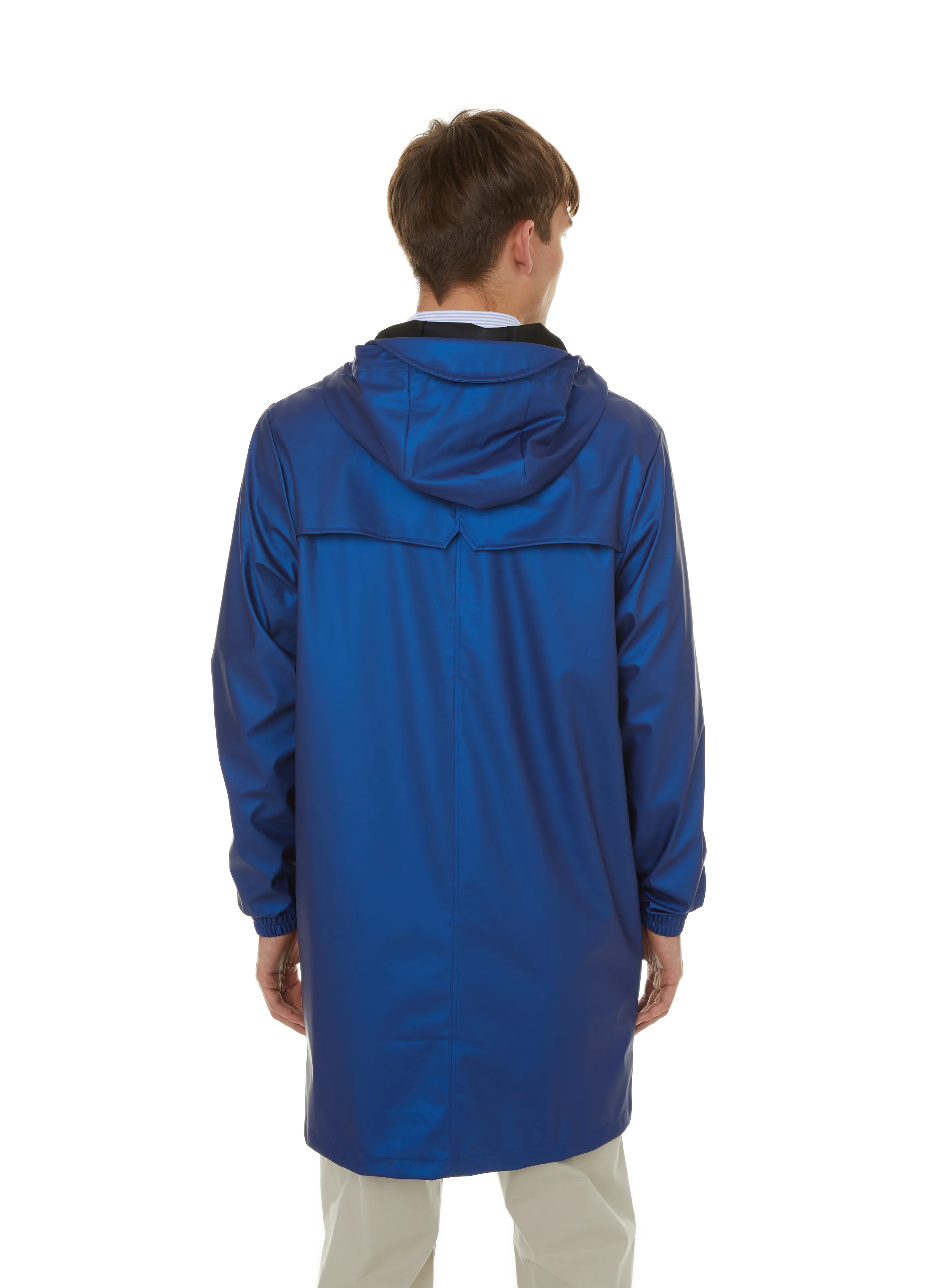 RAINS  Shiny waterproof jacket - Blue