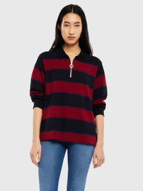 Relaxed Fit Rugby Top | Sweatshirts & Hoodies | Tommy Hilfiger