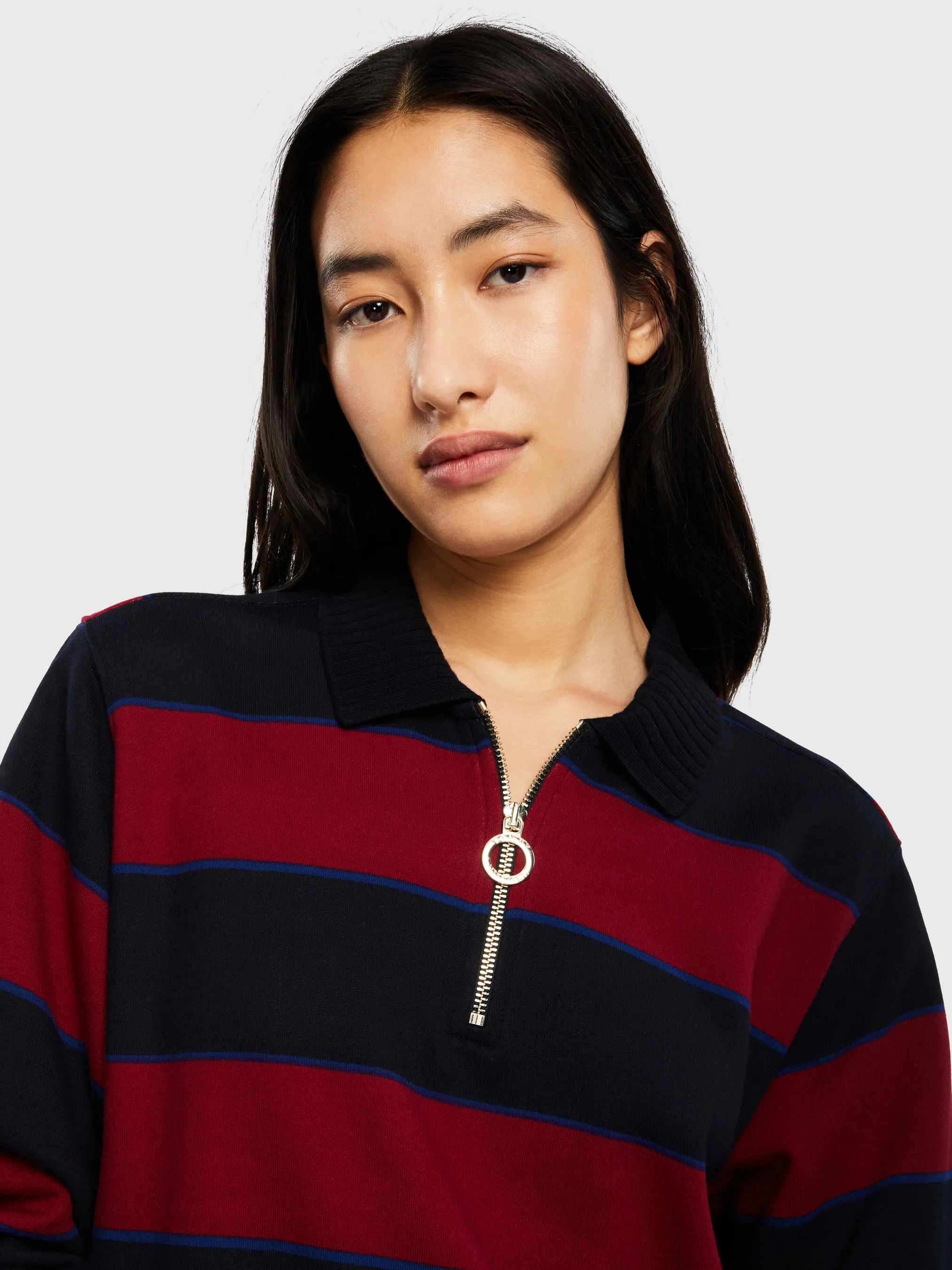 Relaxed Fit Rugby Top | Sweatshirts & Hoodies | Tommy Hilfiger