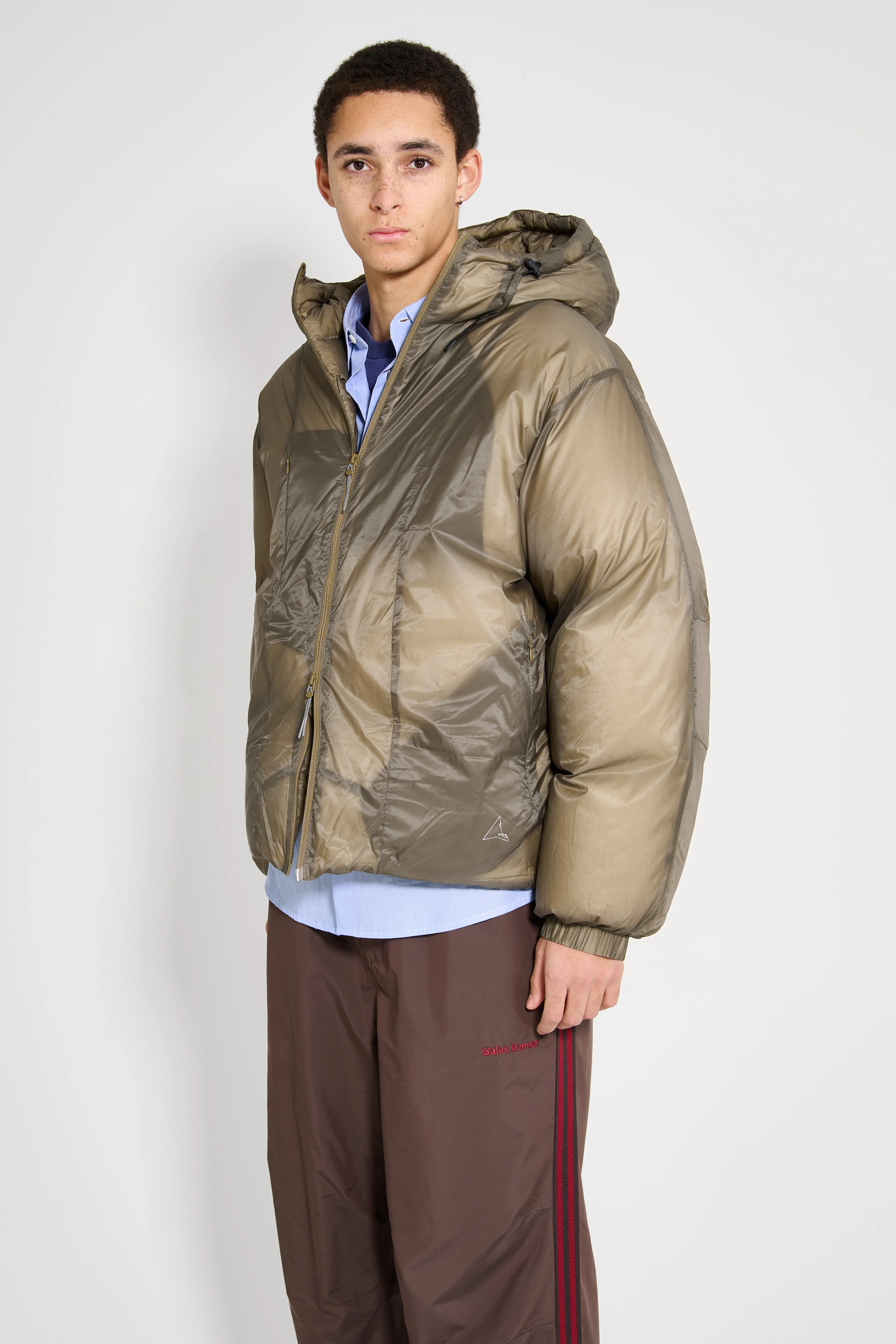 ROA Smooth Down Jacket Taupe