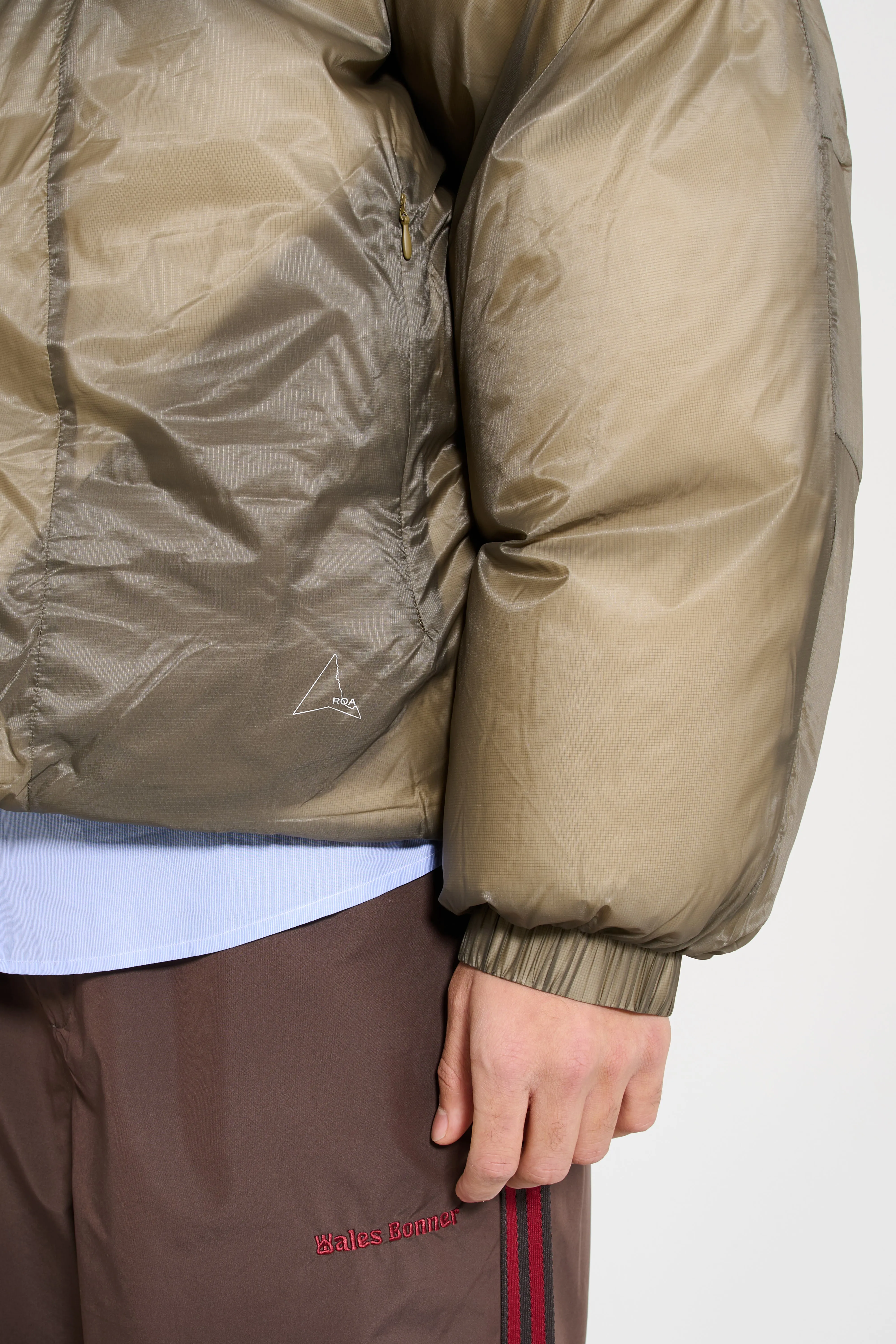 ROA Smooth Down Jacket Taupe