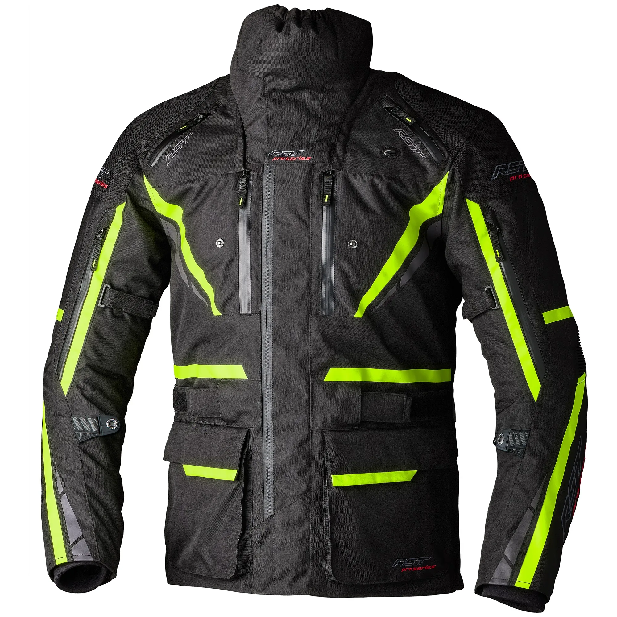 RST Paragon 7 Jacket - Black/Yellow