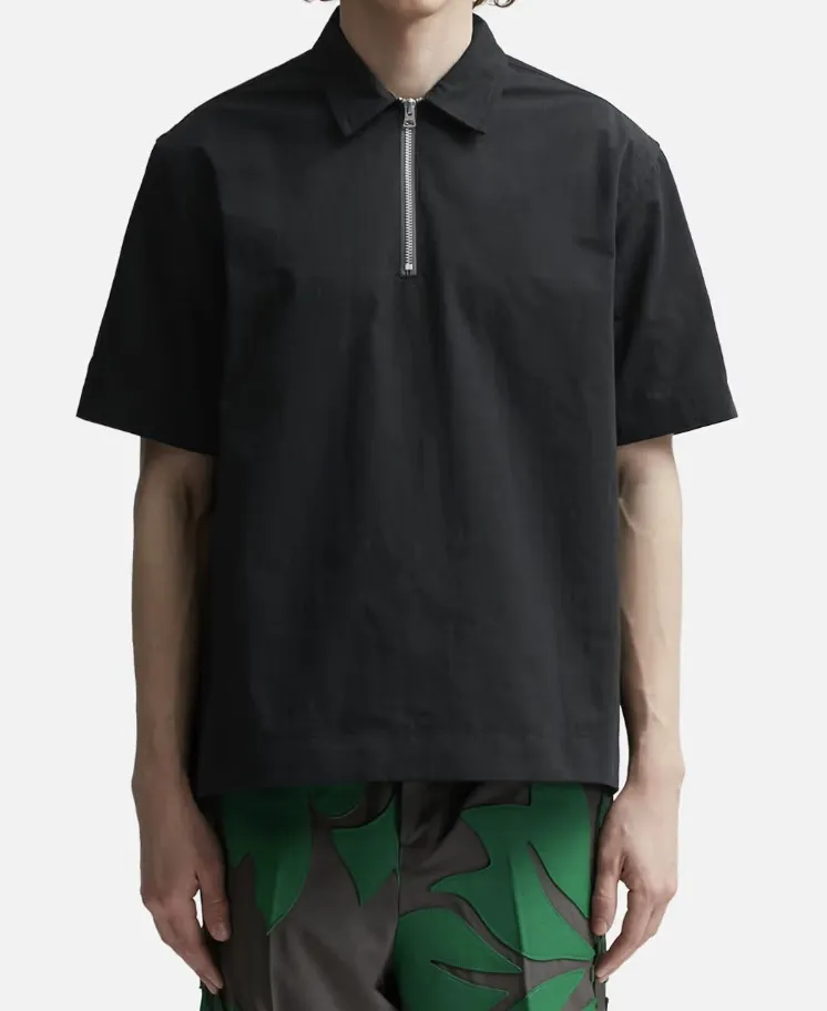 sacai  |Street Style Cotton Short Sleeves Designers Shirts