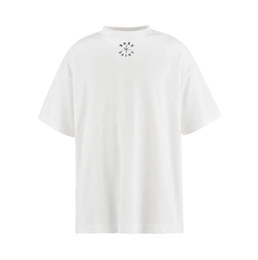 Saint Mxxxxxx  |Street Style Cotton Short Sleeves Logo T-Shirts