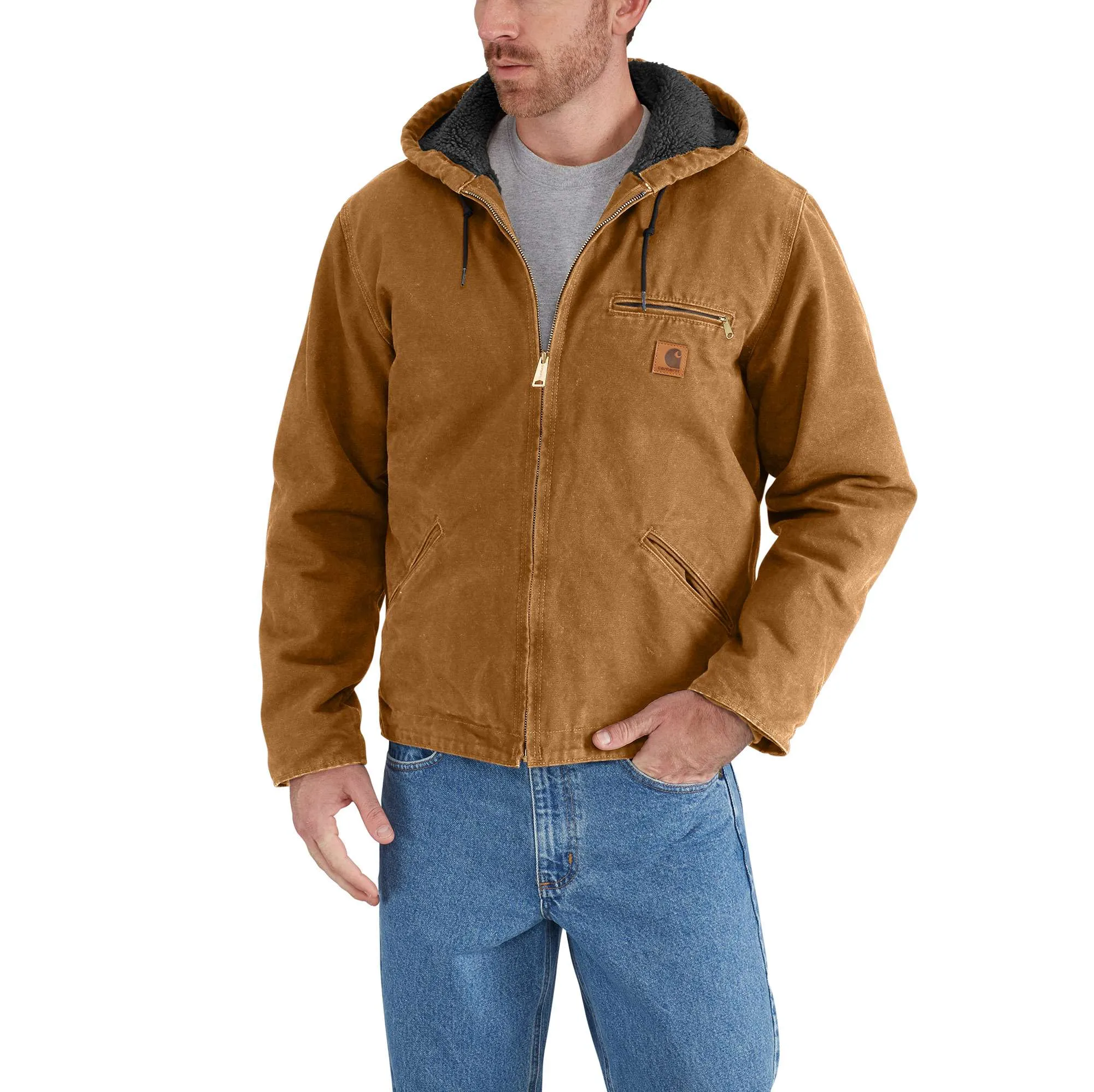 Sandstone Sherpa-Lined Sierra Jacket