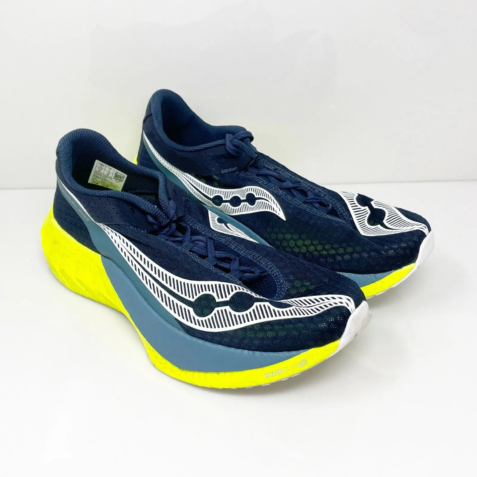 Saucony Mens Endorphin Pro 4 S20939-222 Blue Running Shoes Sneakers Size 10