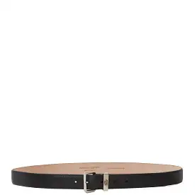 Skull Identity Belt Smooth, Black