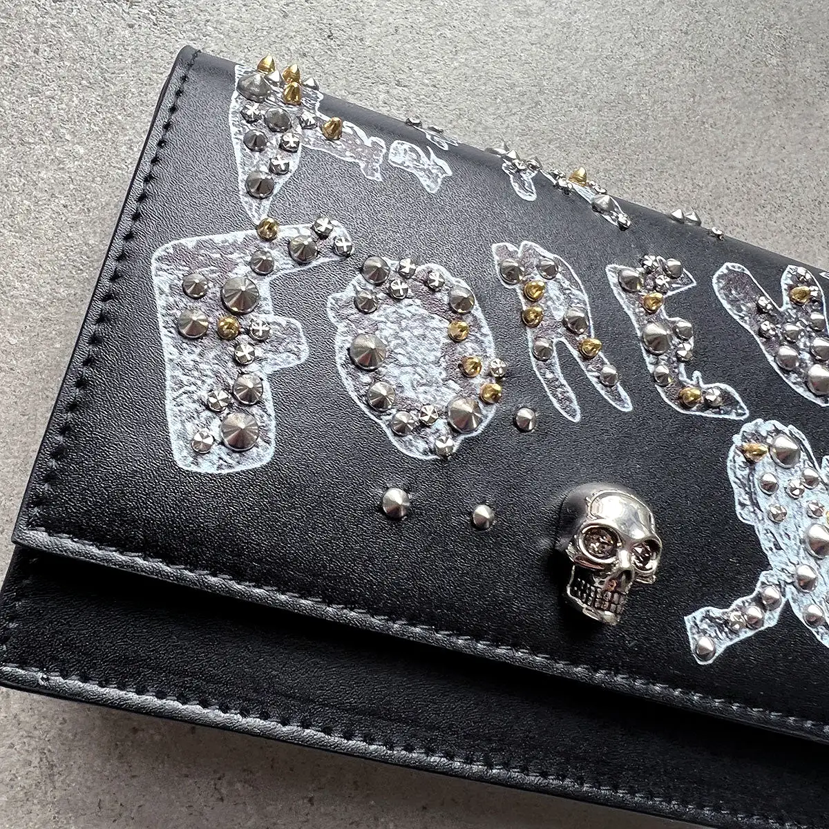 Skull Mini Bag Forever AMQ, Black