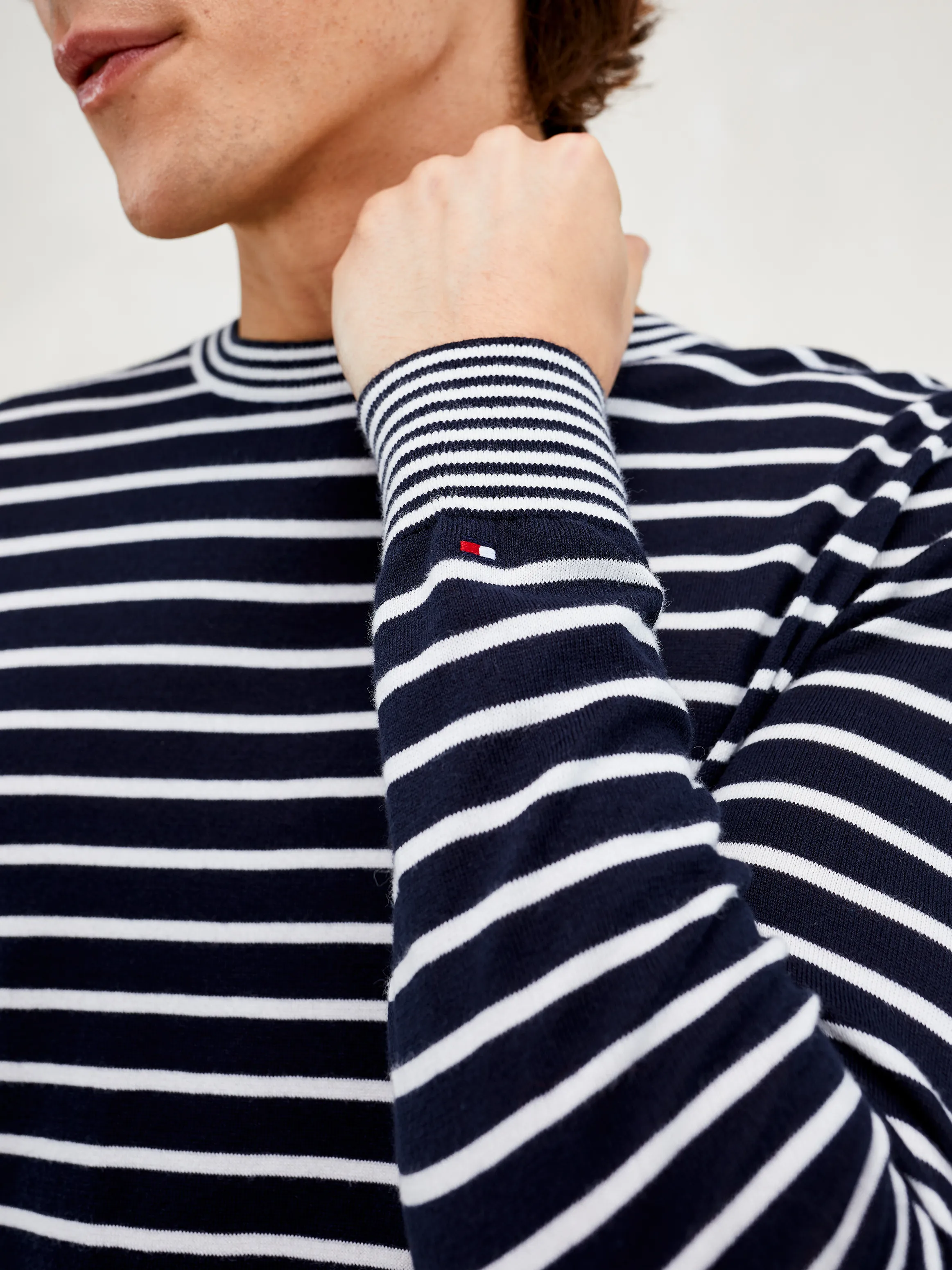 Striped Crew Sweater | Sweatshirts & Hoodies | Tommy Hilfiger