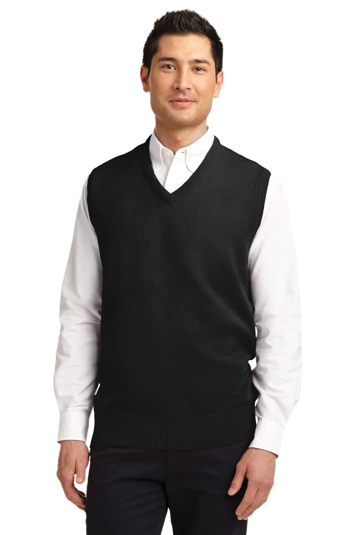 SW301 Port Authority® Value V Neck Sweater Vest SKU: SW301