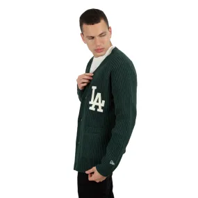 Sweater Los Angeles Dodgers MLB Cooperstown Cardigan Verde