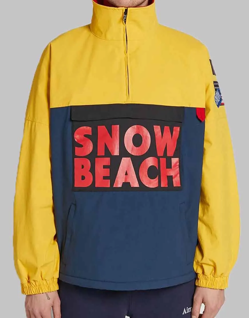 The Hip Hop Snow Beach Polo Jacket | Ujackets.com - Get 50% OFF