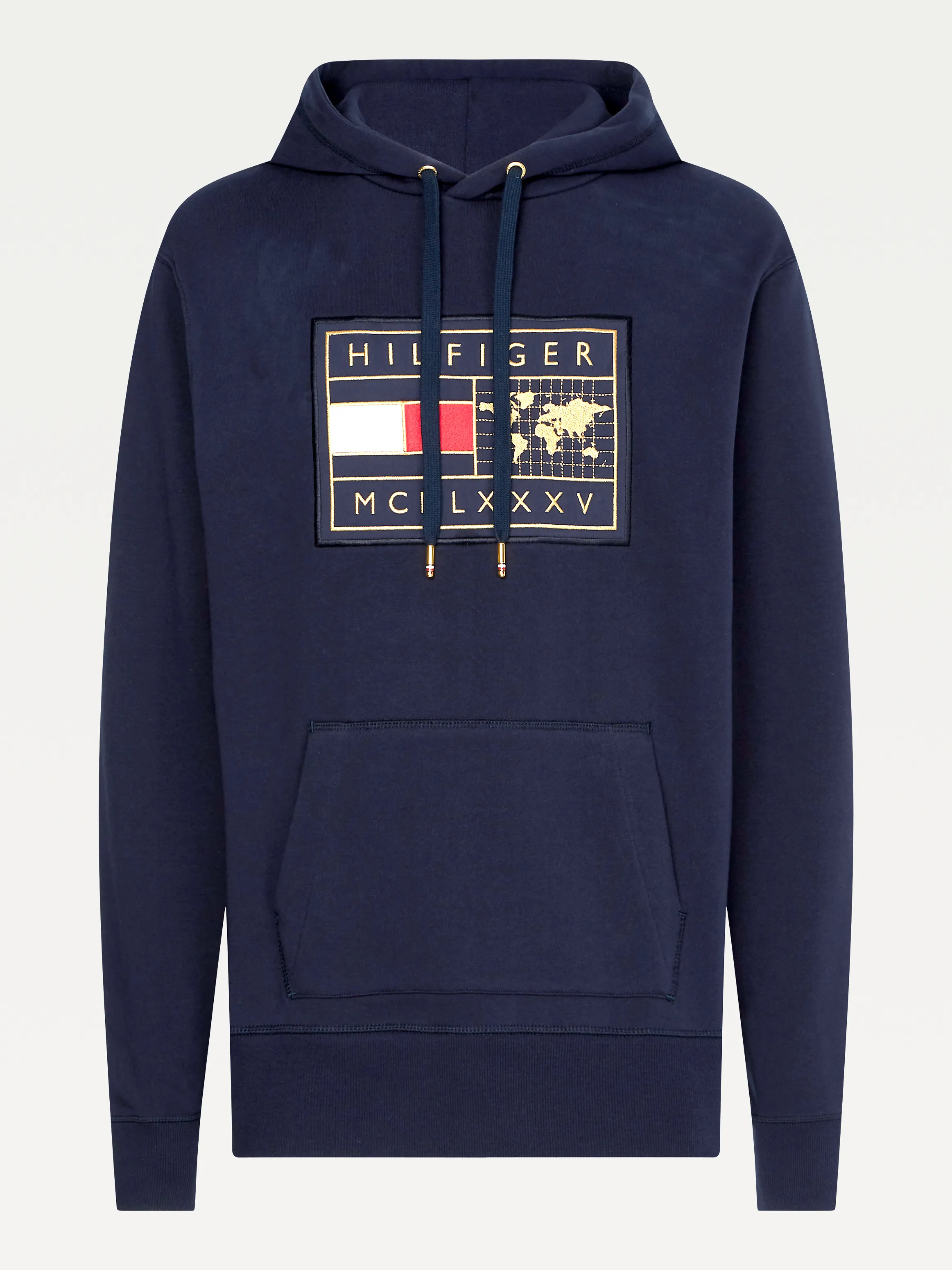 Tommy Icons Earth Badge Hoodie | Hoodies | Tommy Hilfiger