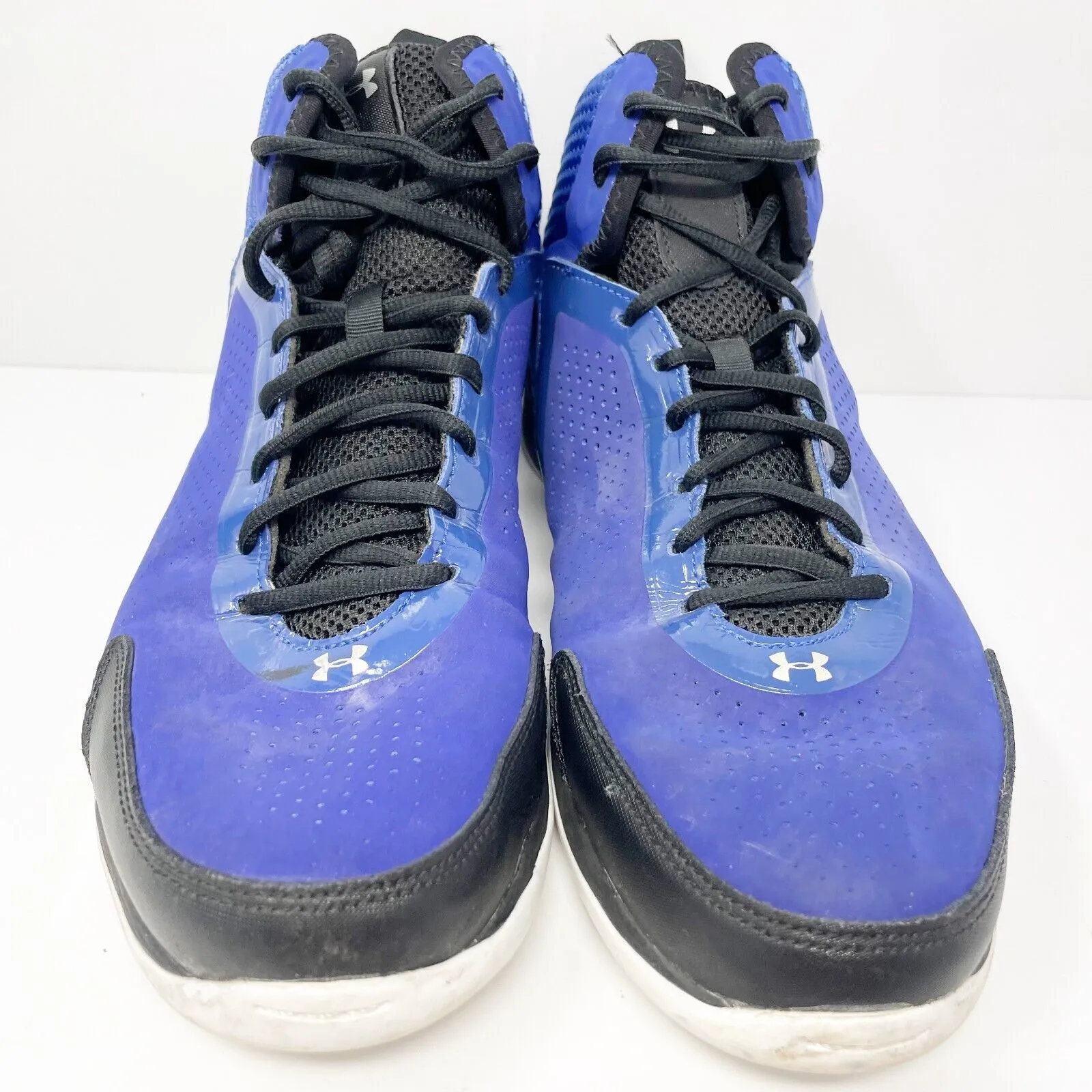 Under Armour Mens Jet 2 1238929-400 Blue Basketball Shoes Sneakers Size 10.5