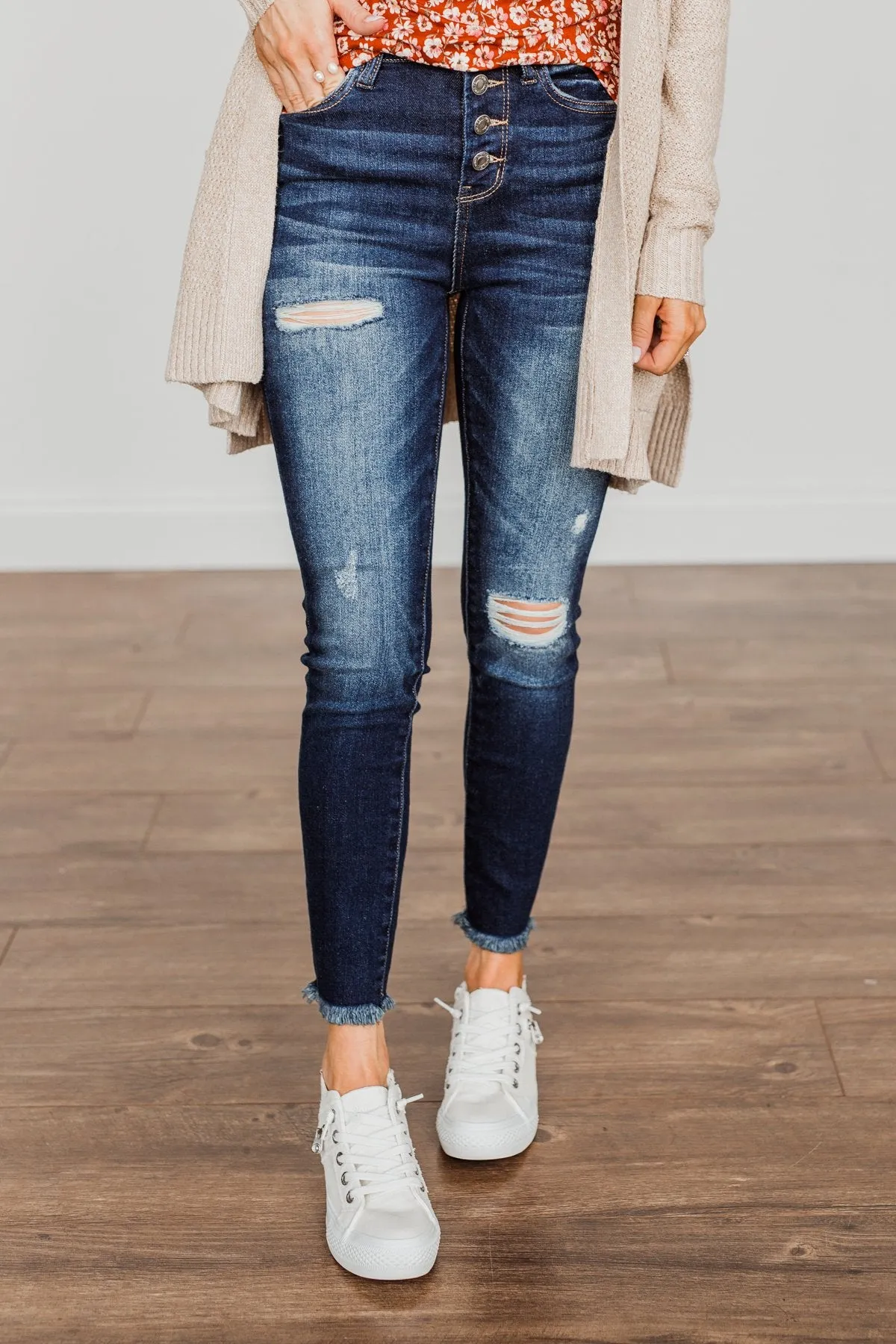 Vervet High-Rise Skinny Jeans- Ruth Wash