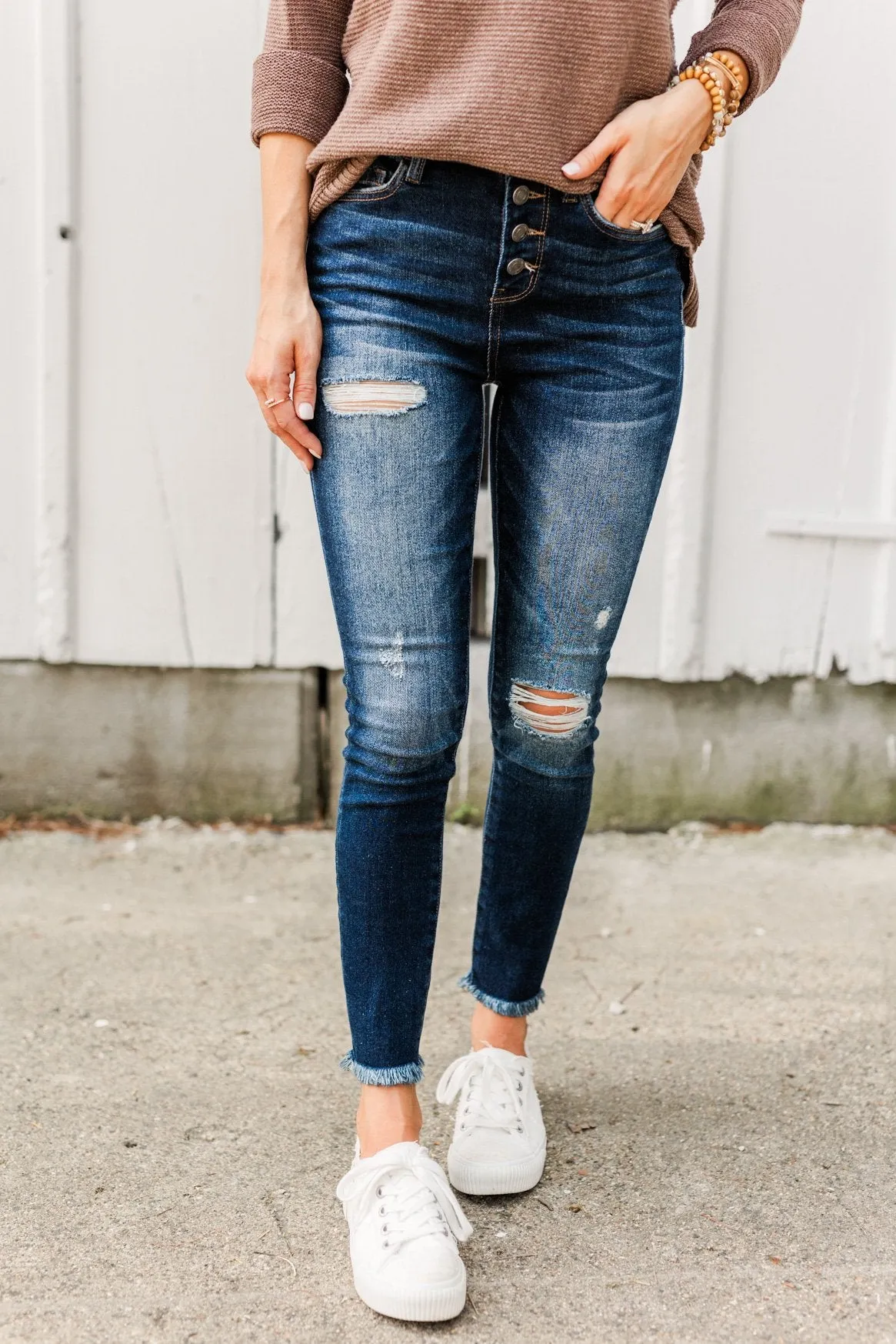 Vervet High-Rise Skinny Jeans- Ruth Wash