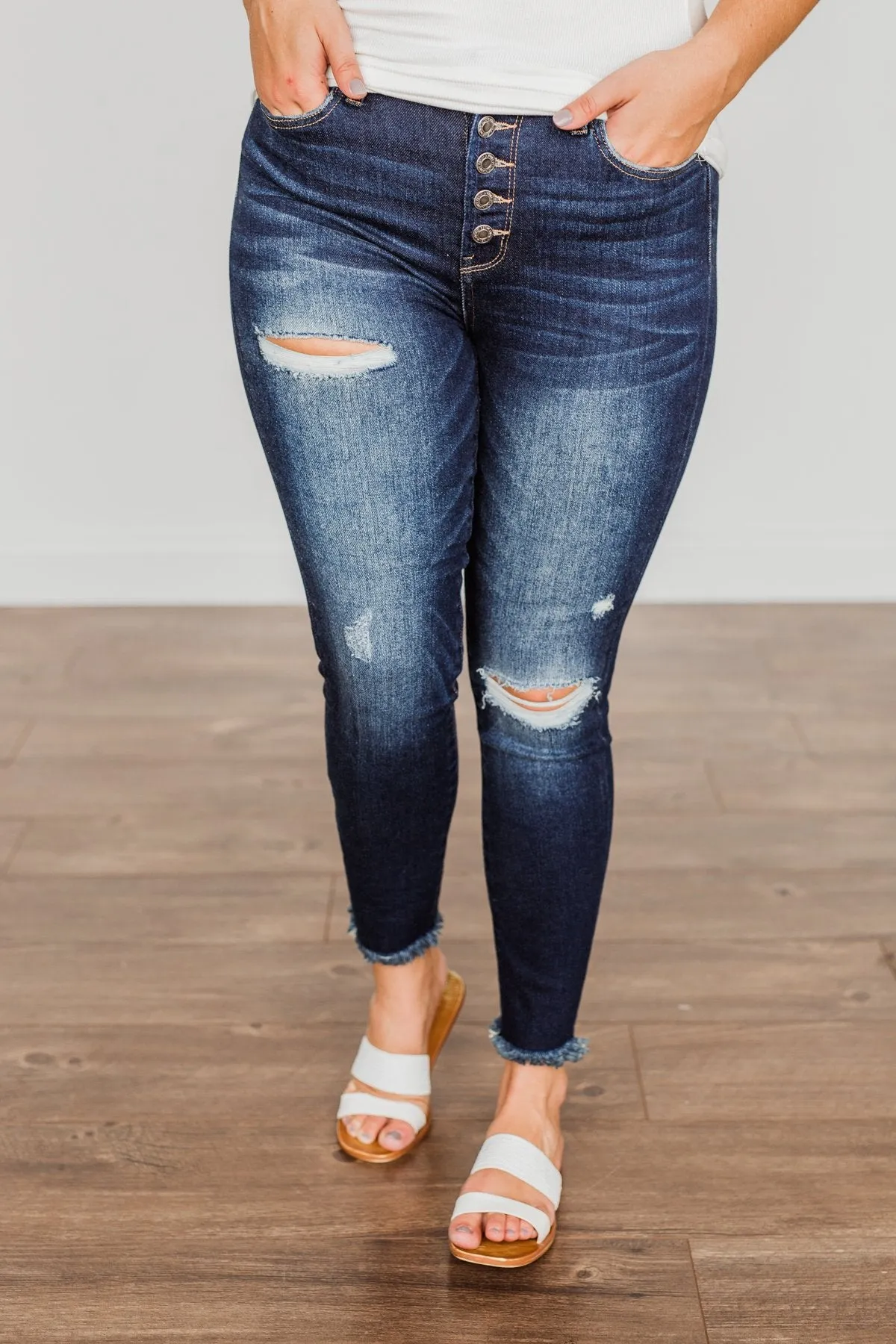 Vervet High-Rise Skinny Jeans- Ruth Wash