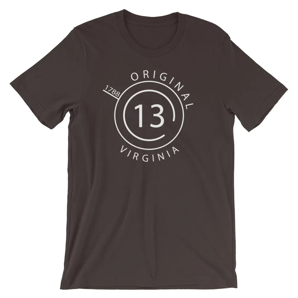 Virginia - Short-Sleeve Unisex T-Shirt - Original 13