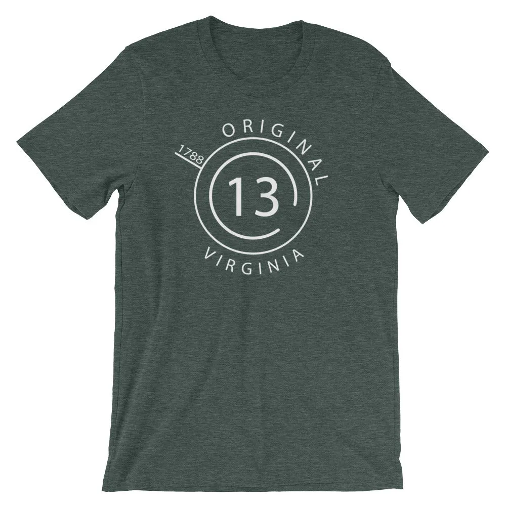 Virginia - Short-Sleeve Unisex T-Shirt - Original 13