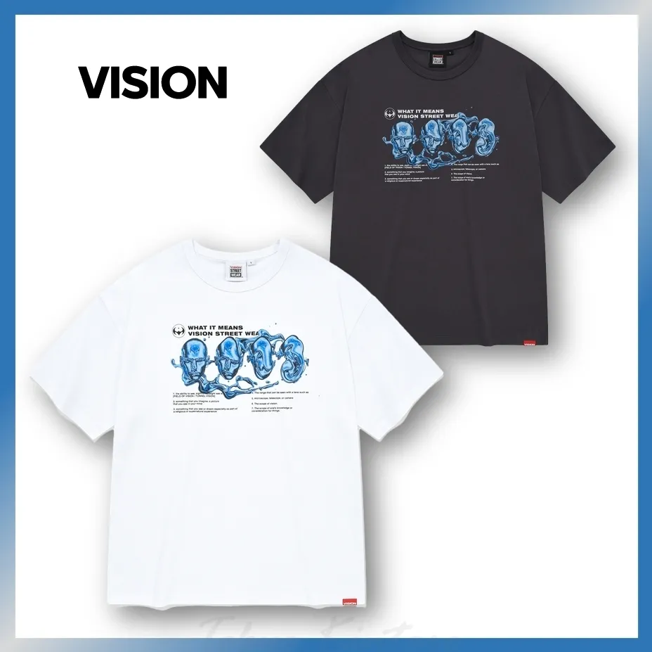 Vision Street Wear  |Unisex Street Style Logo T-Shirts