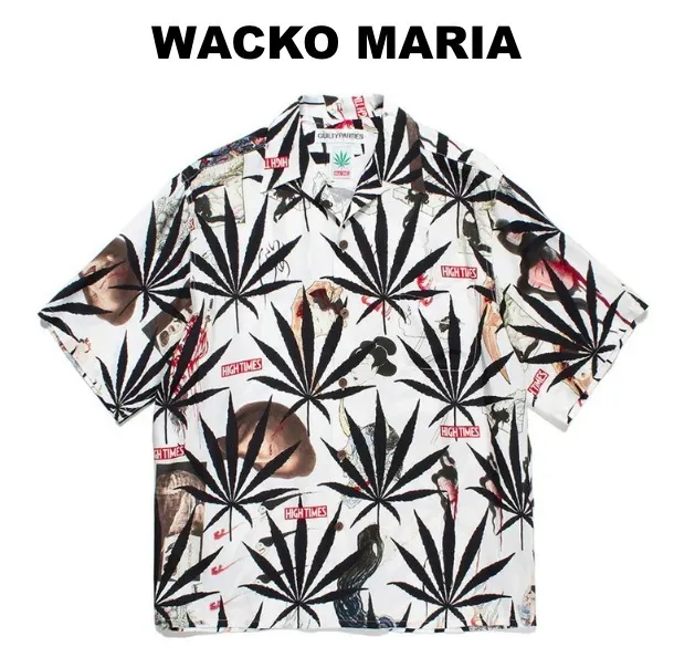 WACKO MARIA  |Street Style Short Sleeves Shirts