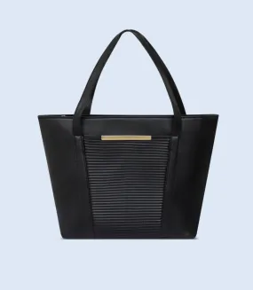 WB2606-BLACK-Women Trendy Bag