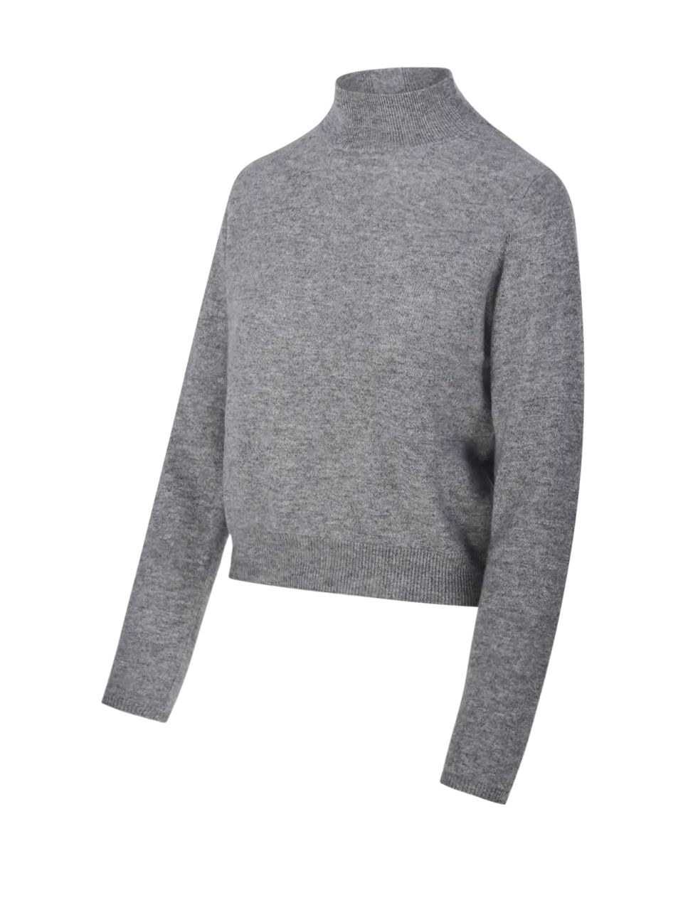 WOMAN ALLUDE GREY CASHMERE SWEATER