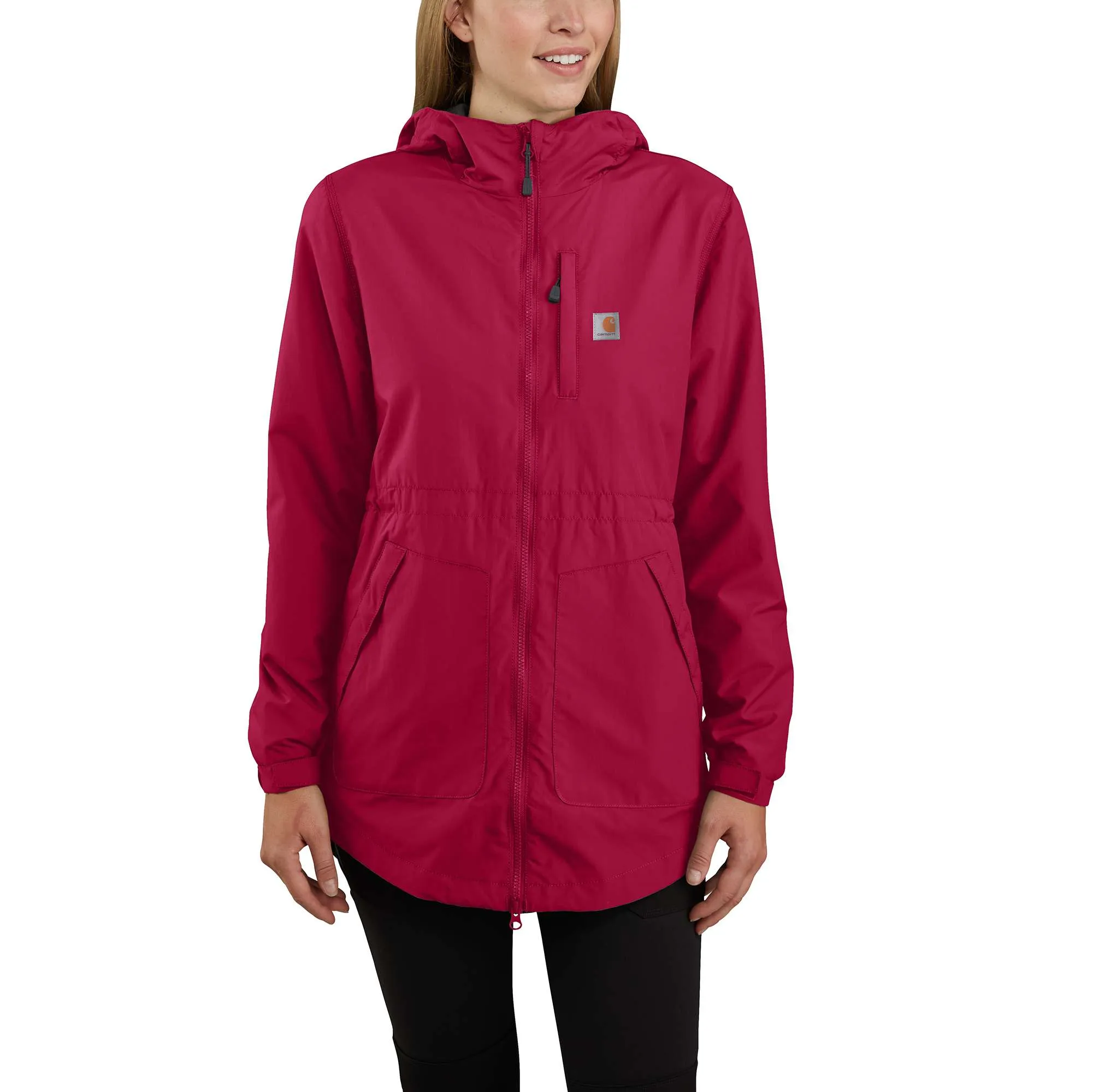 Women's Rain Defender Relaxed Fit Lightweight Coat - 1 Warm Rating