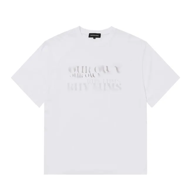 WOOALONG  |Unisex Street Style Plain Cotton Logo T-Shirts