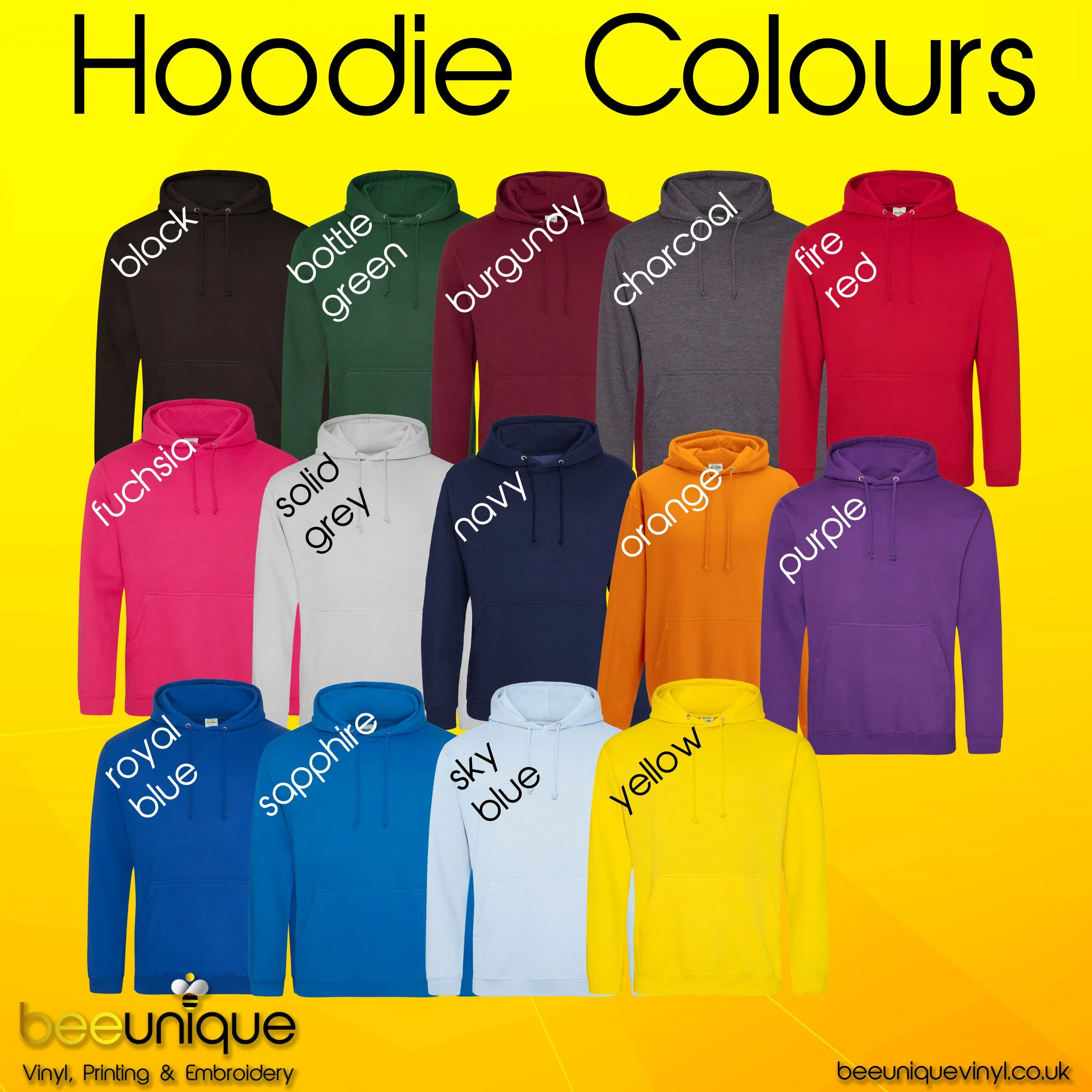 Workwear Bundle 23 | Bee Unique | Polos, Hoodies & Softshell