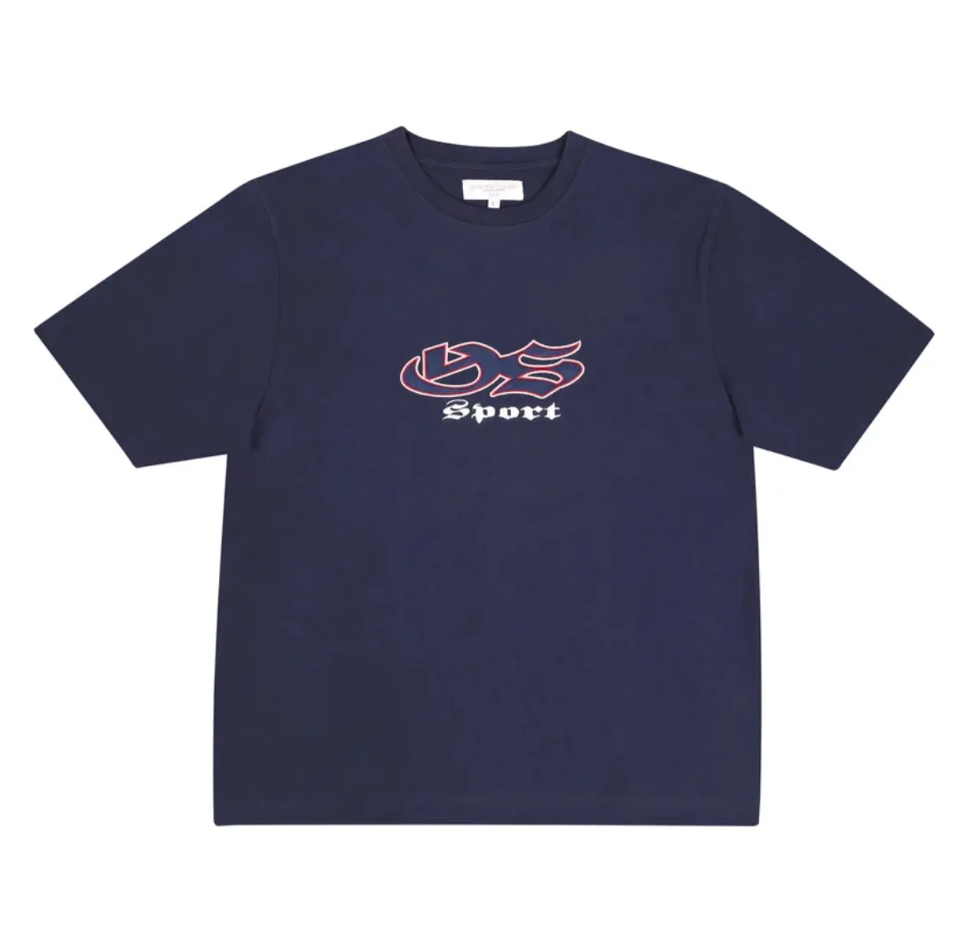 yardsale  |Crew Neck Unisex Street Style Cotton Short Sleeves Logo